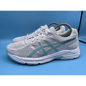 ASICS GEL CONTEND 4 Ortholite Running Athletic Shoes Sneakers T765N Womens Sz 8